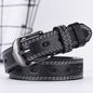 Men's And Women's Belts Hollow Out All-match Korean Denim Dress Belts