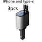 100W Metal Car Charger – USB & Type-C Fast Charging Adapter