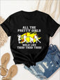 Women's Graphic Tee Top– Quick-Dry, Breathable & Comfy