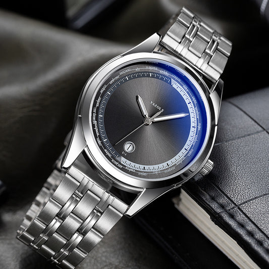 Business Men's Watches Men Luxury Brand Steel Luminous Relogio Masculino