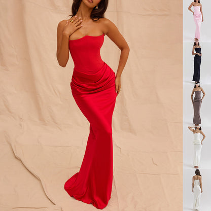 Long Dress Sexy Fashion Backless Party Evening Dresses
