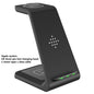 3-in-1 Wireless Charging Station – Fast Charger Dock & Phone Stand
