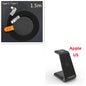 3-in-1 Wireless Charging Station – Fast Charger Dock & Phone Stand