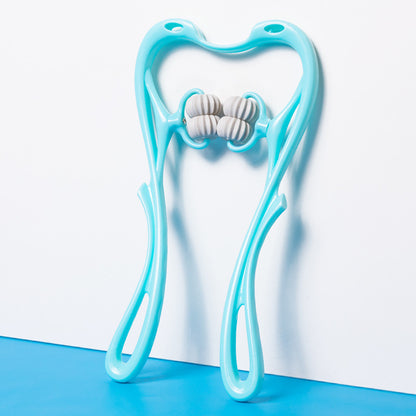 Manual 6-Wheel Neck Massager – Relief Roller Tool