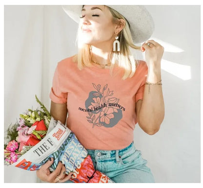Mental Health Matters T-Shirt – Inspirational & Empowering Gift