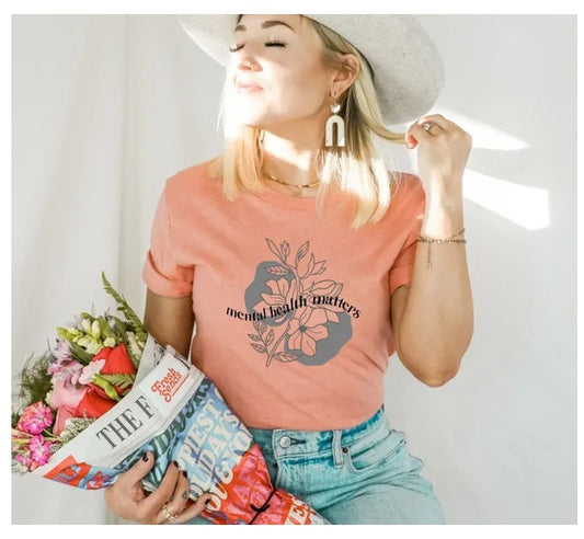 Mental Health Matters T-Shirt – Inspirational & Empowering Gift