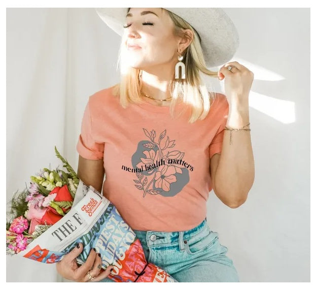 Mental Health Matters T-Shirt – Inspirational & Empowering Gift