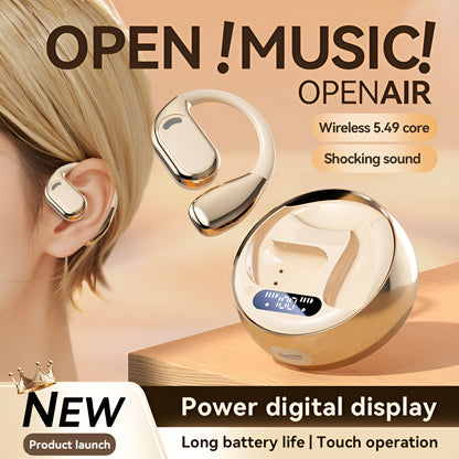 Fall Open Wireless Earbuds – Lightweight, Noise Cancelling, with Charging Case